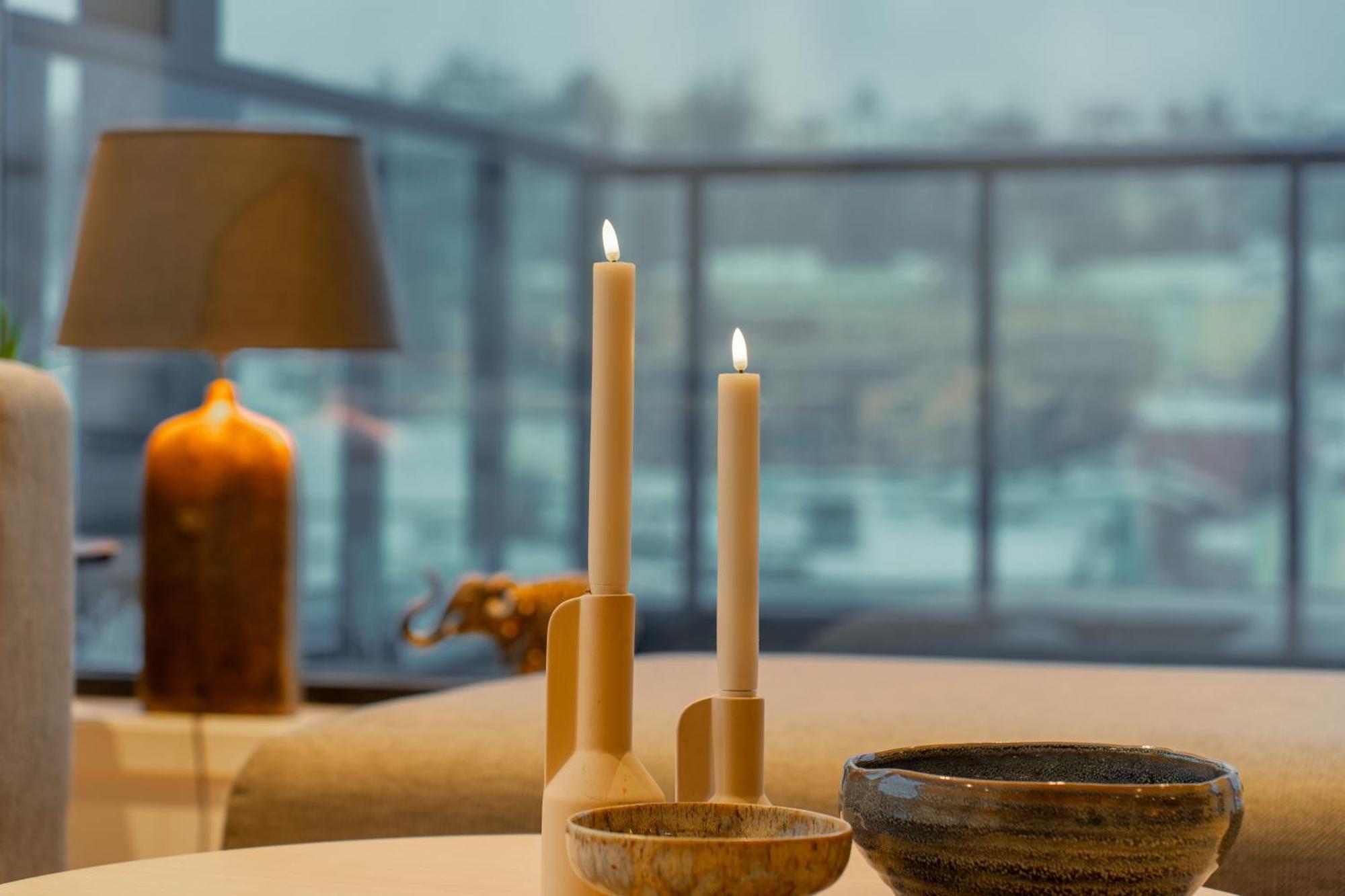טרומסה Northern Light Apartments - Nyholmen Luxury Penthouse B מראה חיצוני תמונה