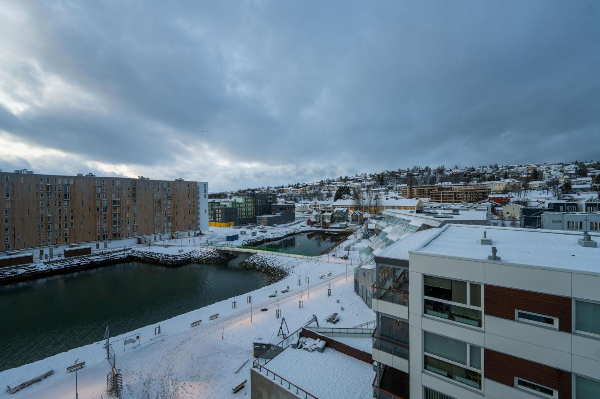 טרומסה Northern Light Apartments - Nyholmen Luxury Penthouse B מראה חיצוני תמונה
