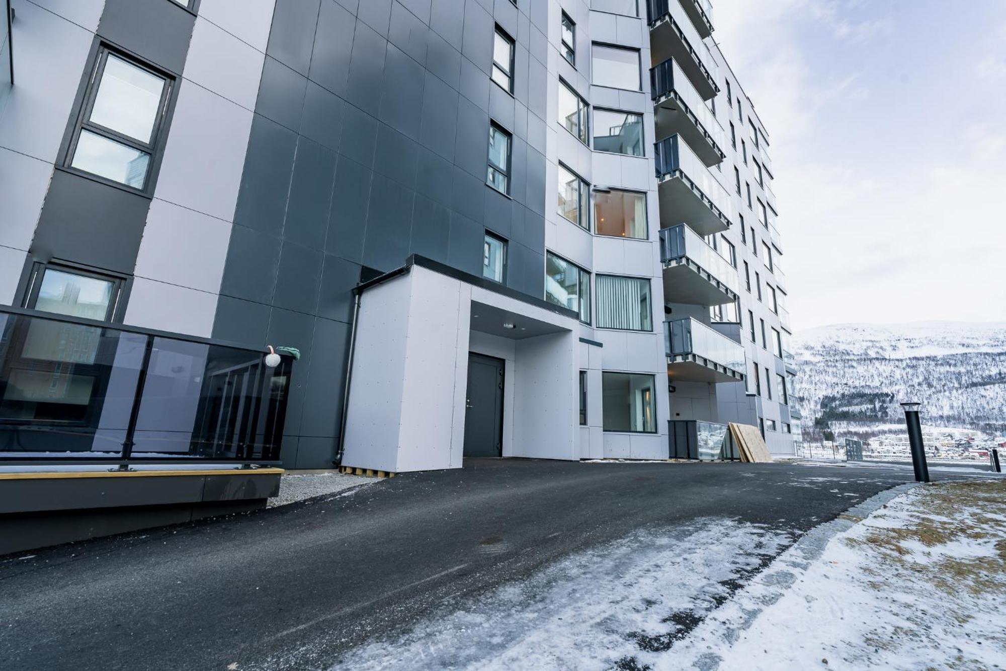 טרומסה Northern Light Apartments - Nyholmen Luxury Penthouse B מראה חיצוני תמונה