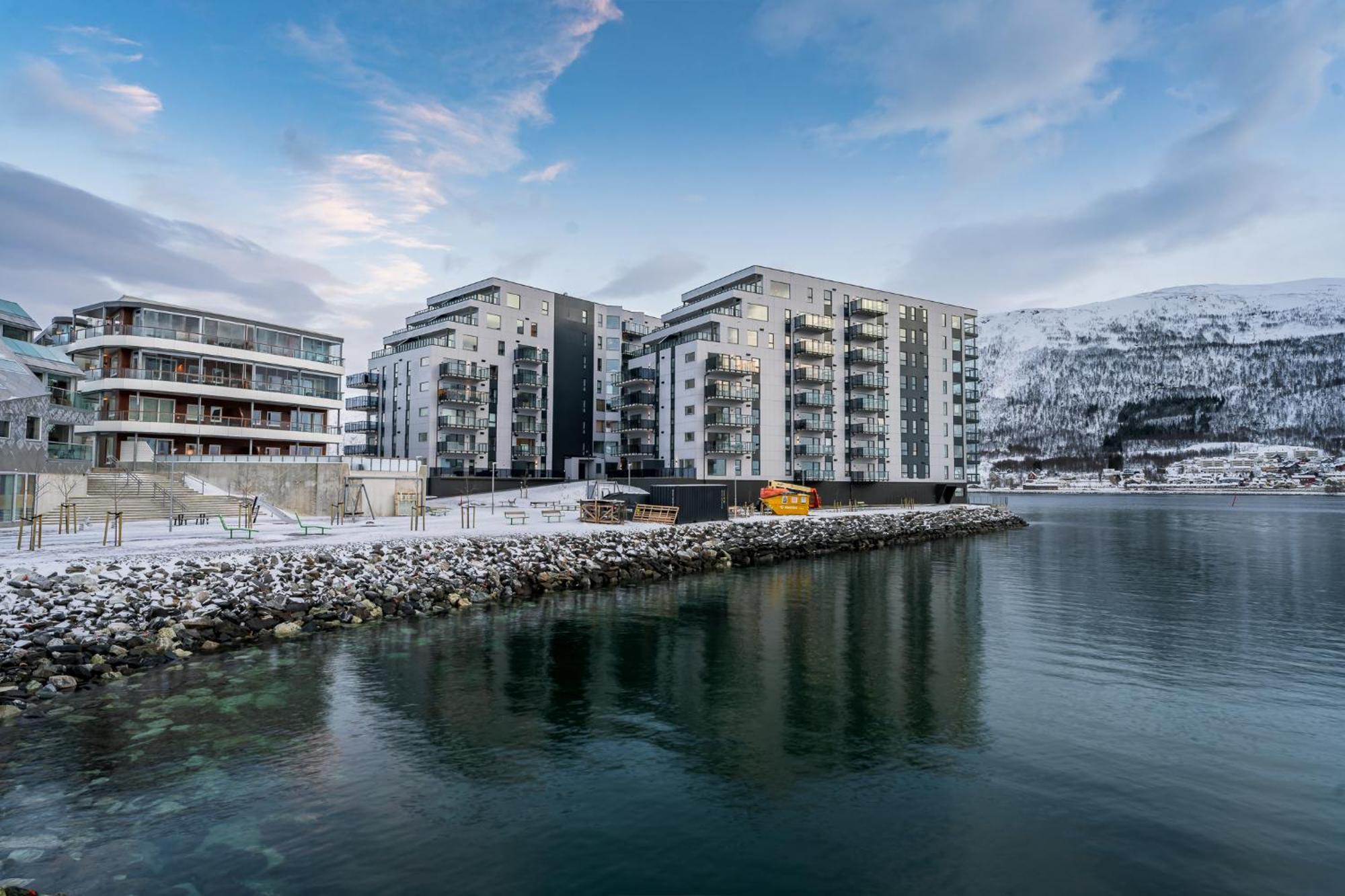 טרומסה Northern Light Apartments - Nyholmen Luxury Penthouse B מראה חיצוני תמונה
